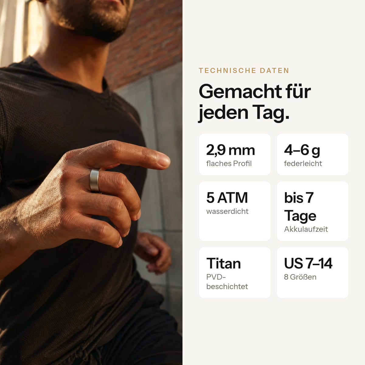 Technische Daten des HUMANCORE X3
