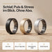 HUMANCORE X3 Smart Ring in Schwarz, Gold und Silber: Schlaf, Puls und Stress im Blick, ohne Abo