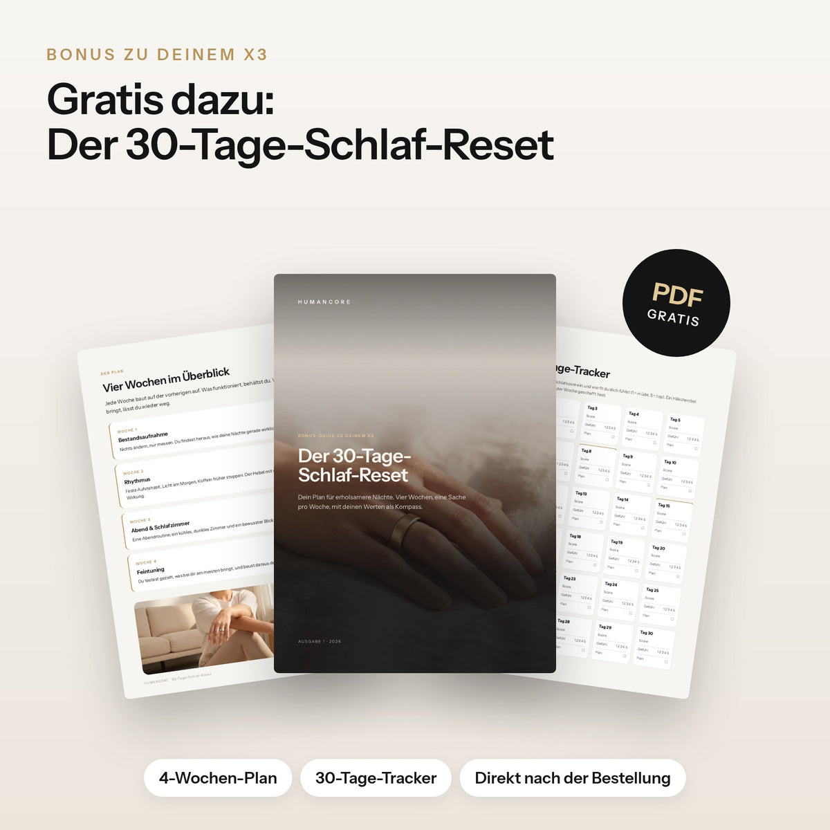 Gratis dazu: Bonus-Guide 30-Tage-Schlaf-Reset als PDF